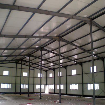 Large Span Steel Structure Building House Warehouse Factory Storage Workshop Construction