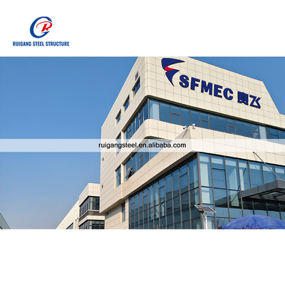 Architect Design Multilayer Prefabricated Steel Structure Building for School Office & Mall Applications