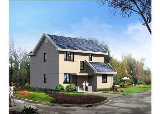 Dream Home's High Quality Luxury Modern High-End Prefabricated Light Steel Mansion House High-Gallery Luxury Villa