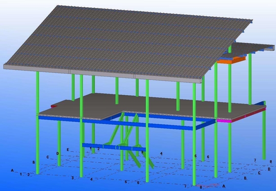 Custom Designed Prefab Steel Structure Office Building - Affordable Easy Assemble