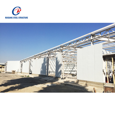 Modern Industrial Design Steel Structure Building for New Workshop Factory/Warehouse House Use Made with Sandwich Panel Material