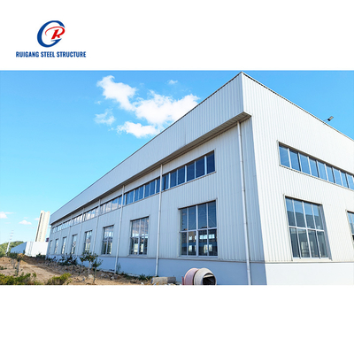 Architect Eco-friendly Multi-Storey Steel Frame Prefab Office & Shopping Mall Hotel & Workshop Steel Structure by RG Manufacturer