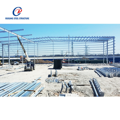 C/Z- High Quality Low-Cost Prefabricated Steel Structure Metal Construction Building Materials for Modern House Workshop
