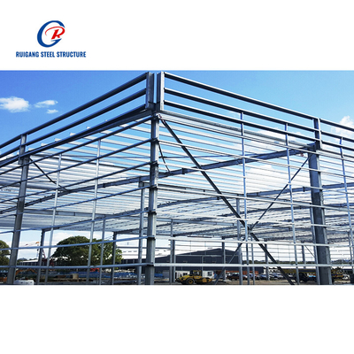 C/Z- High Quality Low-Cost Prefabricated Steel Structure Metal Construction Building Materials for Modern House Workshop