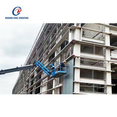 C/Z- High Quality Low-Cost Prefabricated Steel Structure Metal Construction Building Materials for Modern House Workshop