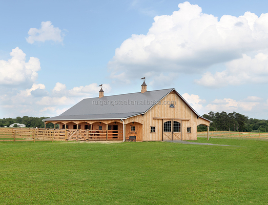 Portable Outdoor Horse Stable Steel Horse Stall with Roof Temporary Mobile Temporary Mobile Horse Stable