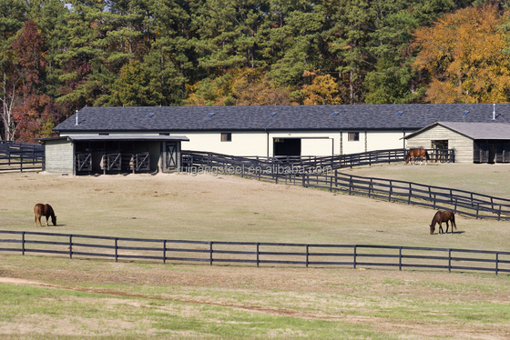 Portable Outdoor Horse Stable Steel Horse Stall with Roof Temporary Mobile Temporary Mobile Horse Stable