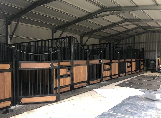 Custom Cow Shed Farm Building Design Cattle Goat Cow Horse Poultry Farm House Stable Steel Structure