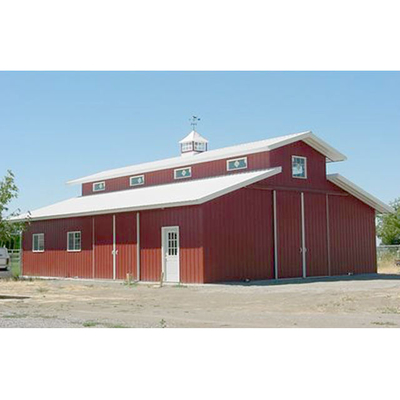 Portable Outdoor Galvanized Horse Box Stable Temporary Horse Stable Stall with Roof