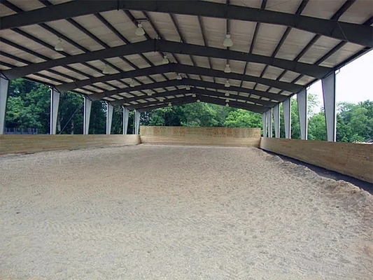 Portable Outdoor Galvanized Horse Box Stable Temporary Horse Stable Stall with Roof