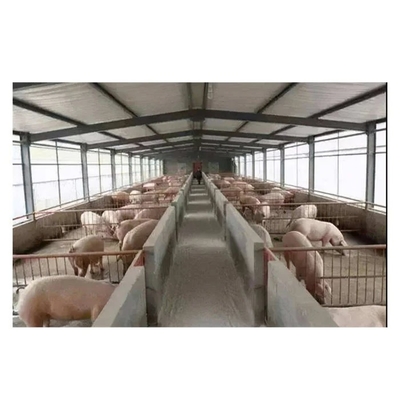 "Modern Steel Structure Mobile Poultry House for Chicken Pig Goat Cow Breeding in China"
