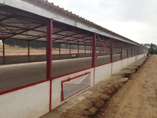 "Modern Steel Structure Mobile Poultry House for Chicken Pig Goat Cow Breeding in China"