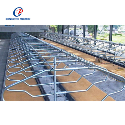 Stable Design Porcherie Prefabricated Steel Structure Building Dairy Cattle Pig Shed Home Farm House Building