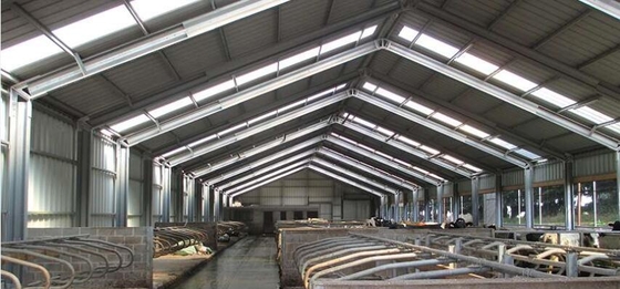 Modern Prefabricated Farm Structure Big Storage Building Shed for Poultry Sheep Dairy Farm Goat House Warehouse Barn