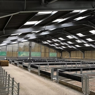 Prefab Goat House Sheds Metal Sheep Farm Construction Goat Sheep Steel Structure Farmhouse