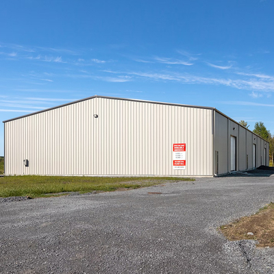 Industrial Prefab Steel Structure Warehouse with Wide Span and Waterproof Roof Panel Design
