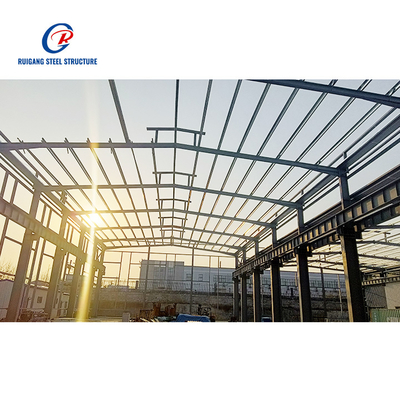 Galvanized Steel Frame Warehouse Shed for Farm Equipment and Agricultural Storage Solutions