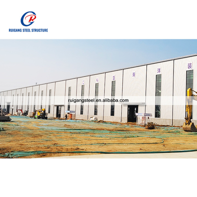 RG_Prefab Heavy Steel Structure Warehouse Building for Material and Equipment Storage in Industrial Area