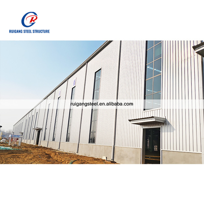 RG_Prefab Heavy Steel Structure Warehouse Building for Material and Equipment Storage in Industrial Area