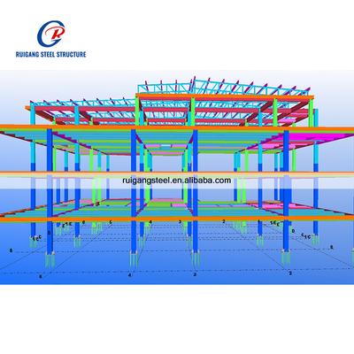 RG_Prefab Heavy Steel Structure Warehouse Building for Material and Equipment Storage in Industrial Area