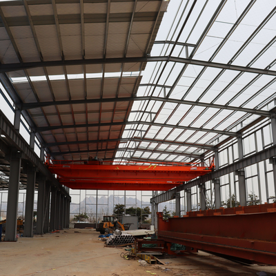 Industrial Prefabricated Steel Structure Workshop Warehouse H-Section Steel Metal Building Frame