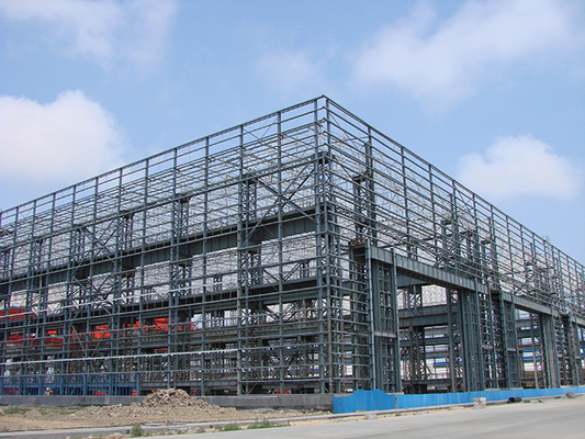 Large Span Customized Workshop Structural Steel Building Prefabricated Storage Warehouse