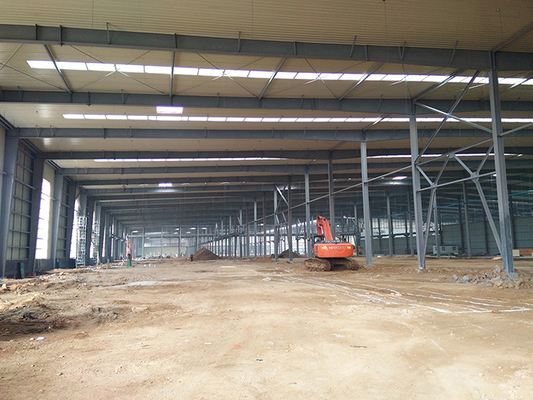 Large Span Customized Workshop Structural Steel Building Prefabricated Storage Warehouse