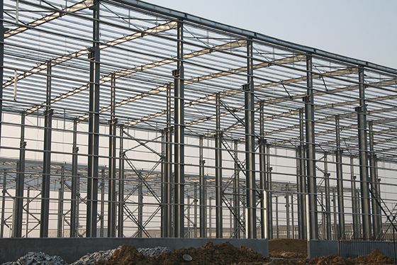 Large Span Customized Workshop Structural Steel Building Prefabricated Storage Warehouse