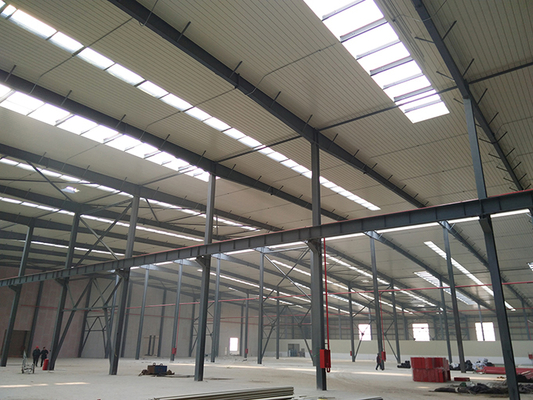 Large Span Customized Workshop Structural Steel Building Prefabricated Storage Warehouse