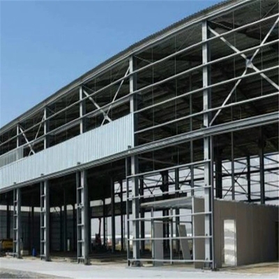 Industrial Prefabricated Steel Structure Workshop Warehouse H-Section Steel Metal Building