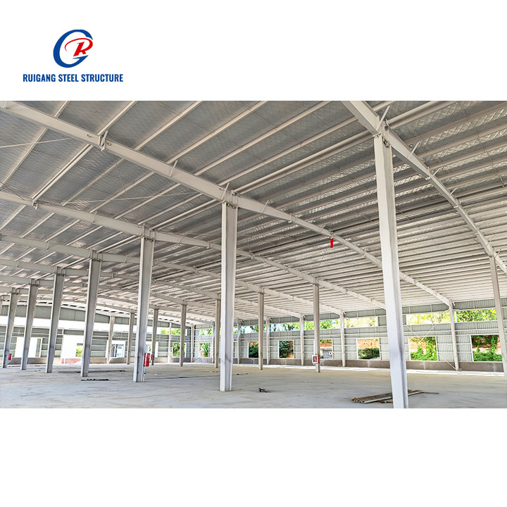 Small Modern Metal Garage Insulated Outdoor Storage Shed Garden Workshop Warehouse Steel Building for Supermarket Use