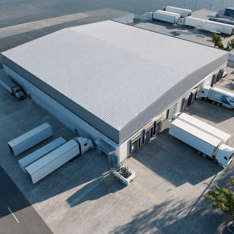 Large Span Customized Workshop Structural Steel Building Prefabricated Storage Warehouse