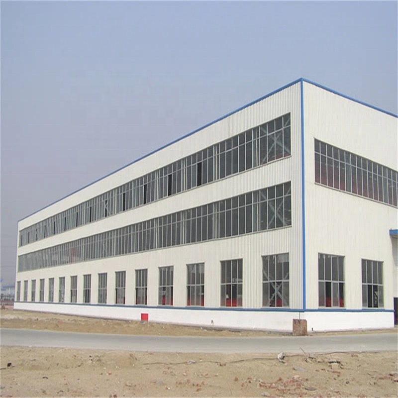 Industrial Prefabricated Steel Structure Workshop Warehouse H-Section Steel Metal Building